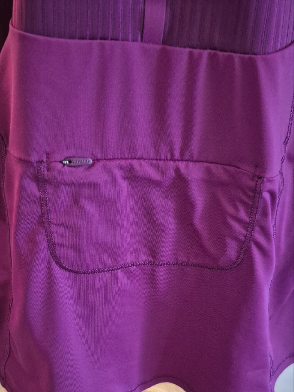Athleta Plum Ribbed Racerback Tank - Picture 4 of 4
